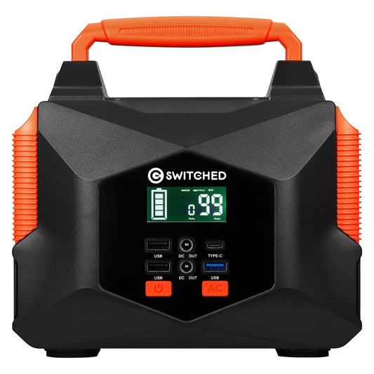 Switched 200W Portable Power Station (166.5WH)