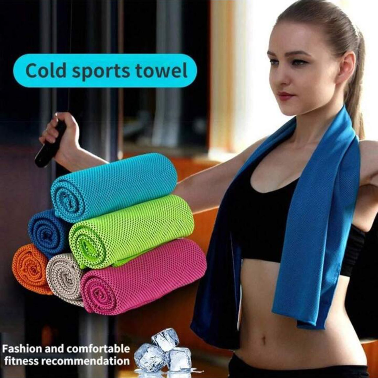 2 x Instant Cooling Towel